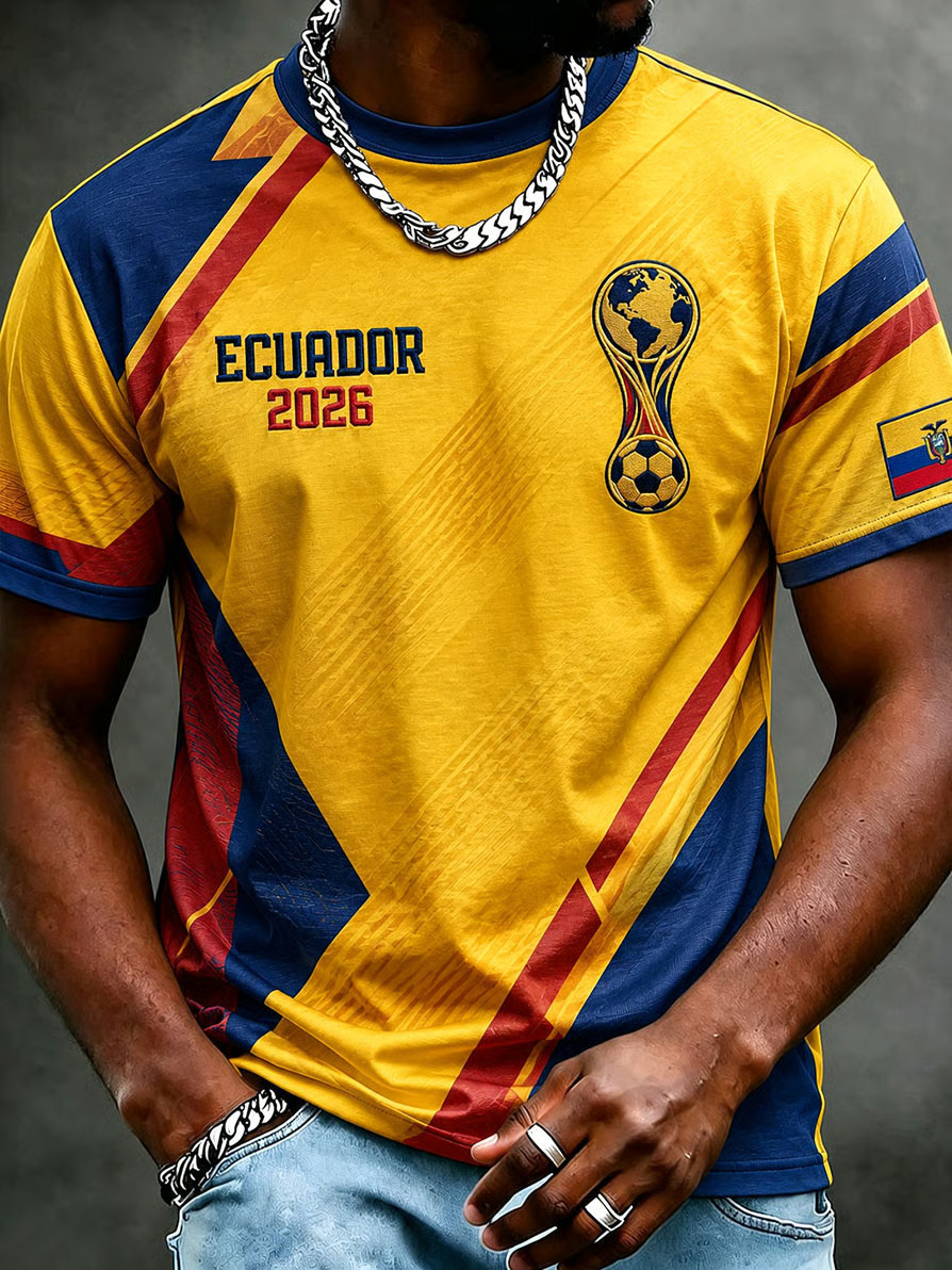 Ecuador 2026 World CupTShirtMen's Game Day Outfits FIFA Merch Best Gifts For Ecuadorian