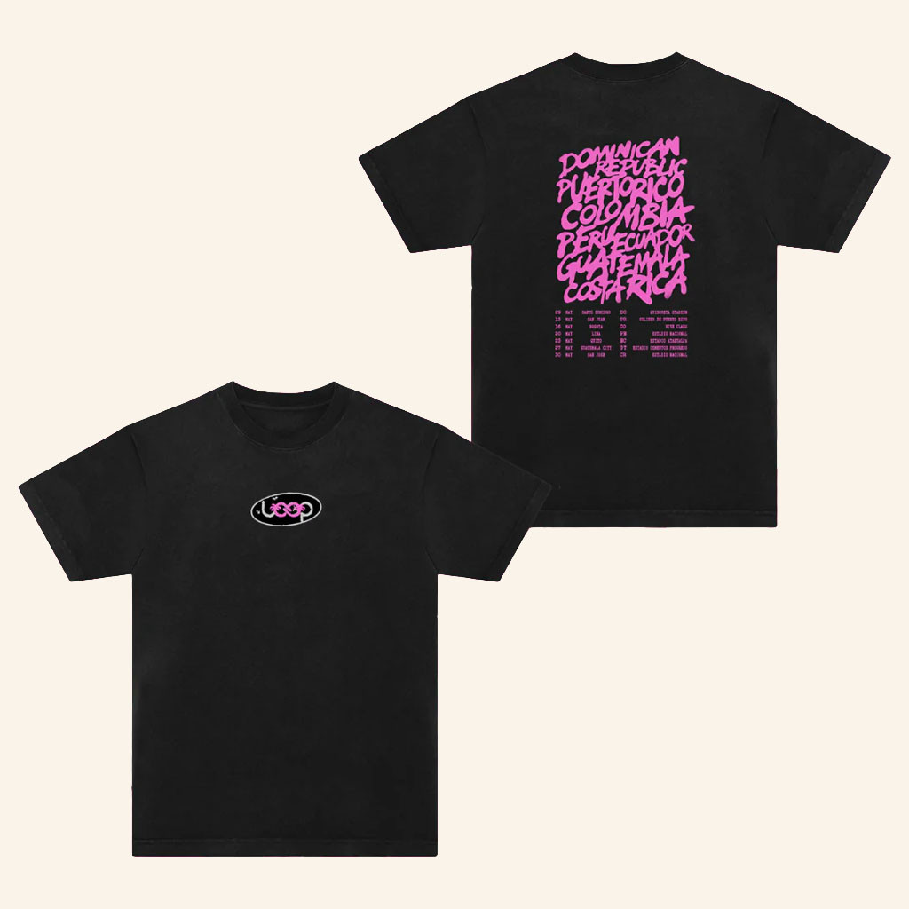 Ed Sheeran Loop Tour Merch 2026 Loop Tour Latin AmericaTShirtPresents For Music Lovers