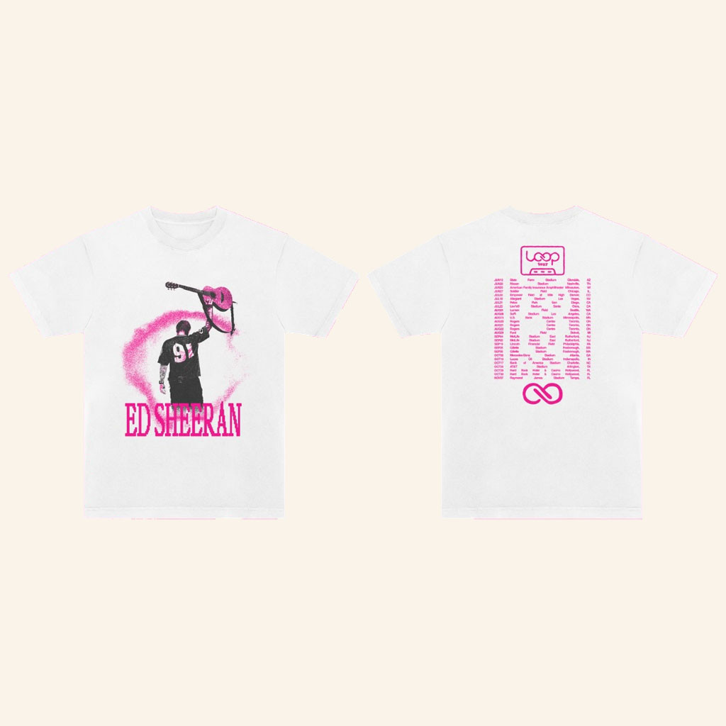Ed Sheeran Loop Tour Merch 2026 North America Loop TourTShirtEd Sheeran Shirt Gifts For Fan