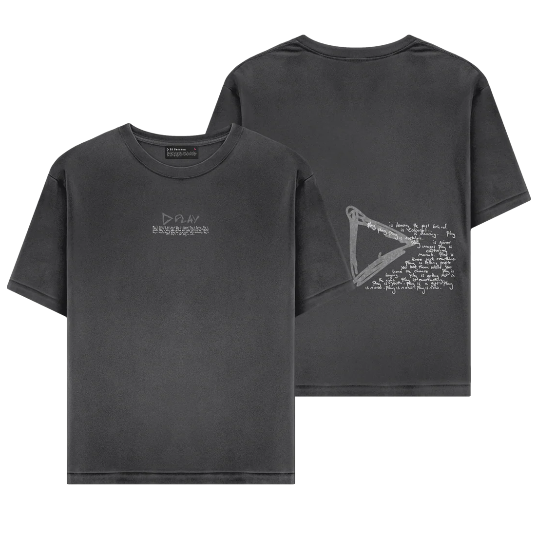 Ed Sheeran Merch Play Charcoal TShirt Gift For Everyone