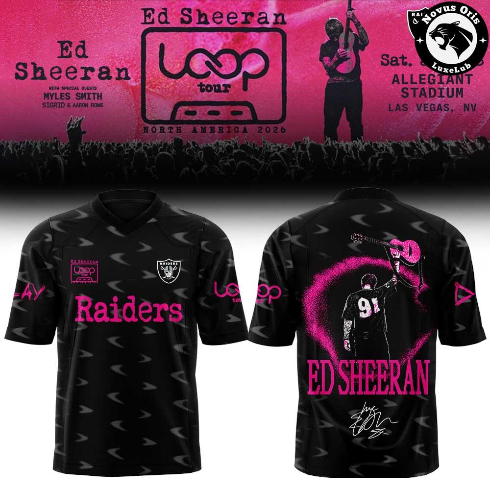 Ed Sheeran The Loop Tour 2026 Limited Edition Football Jersey 1 - Unicasport Ed Sheeran The Loop Tour 2026 Limited Edition Football Jersey