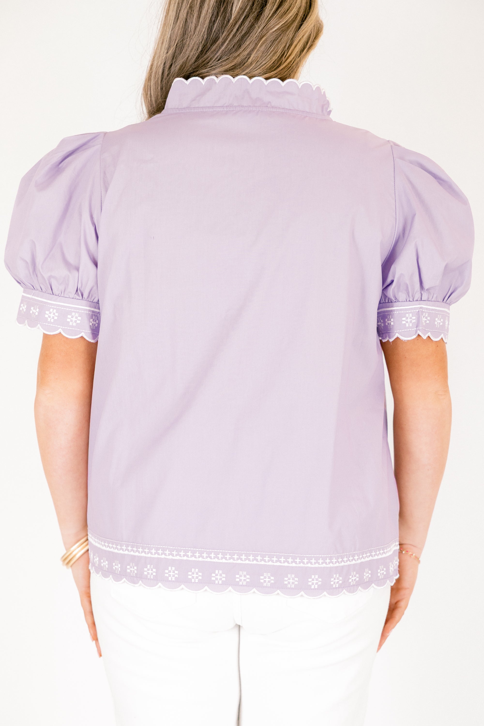 Effortless Grace Top, Lavender 7 Effortless Grace Top, Lavender - Image 7