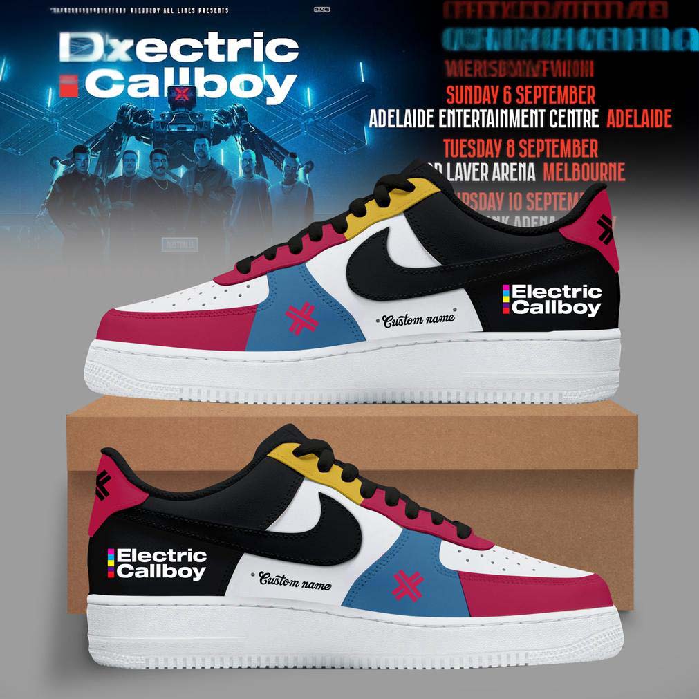 Electric Callboy Rainbows Custom Air Force 1 Shoes
