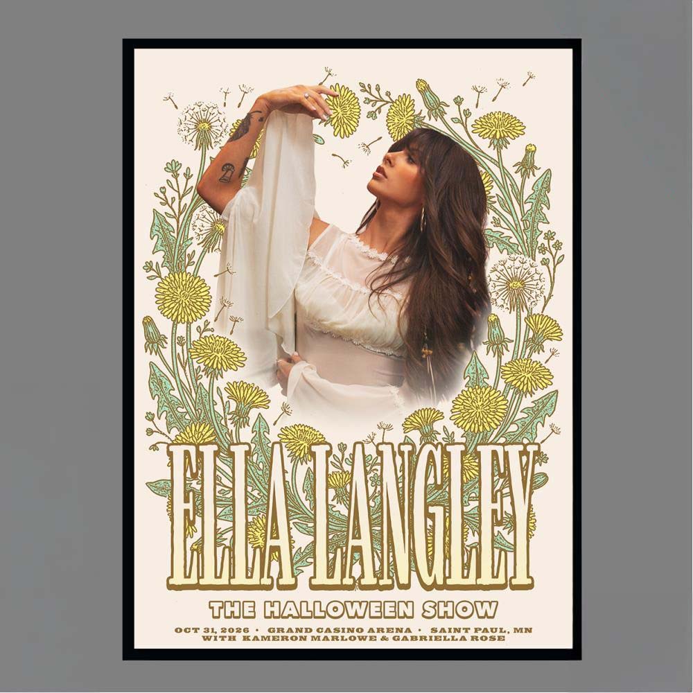 Ella Langley The Halloween Show Oct 31 2026 Grand Casino Arena Saint Paul MN With Kameron Marlowe Gabriella Rose Poster