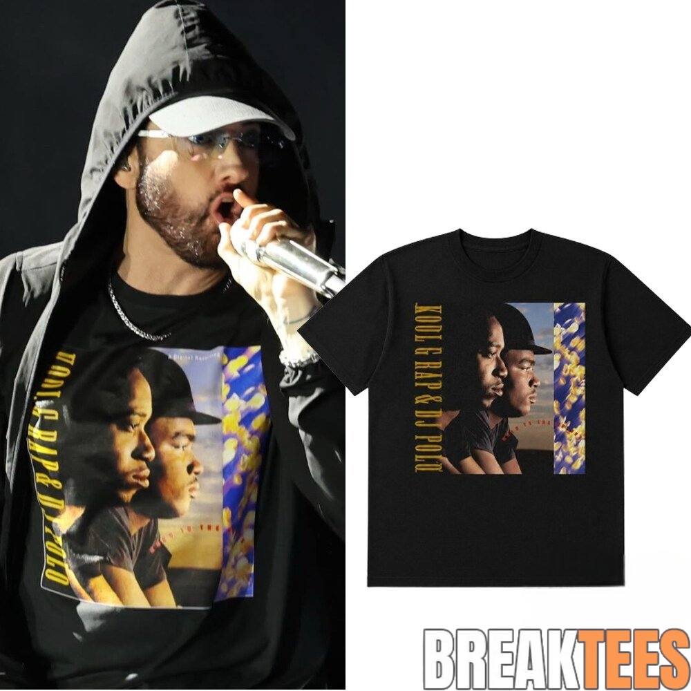 Limited Shirt Eminem Kool G Rap and DJ Polo Road To The Riches At JayZ Show