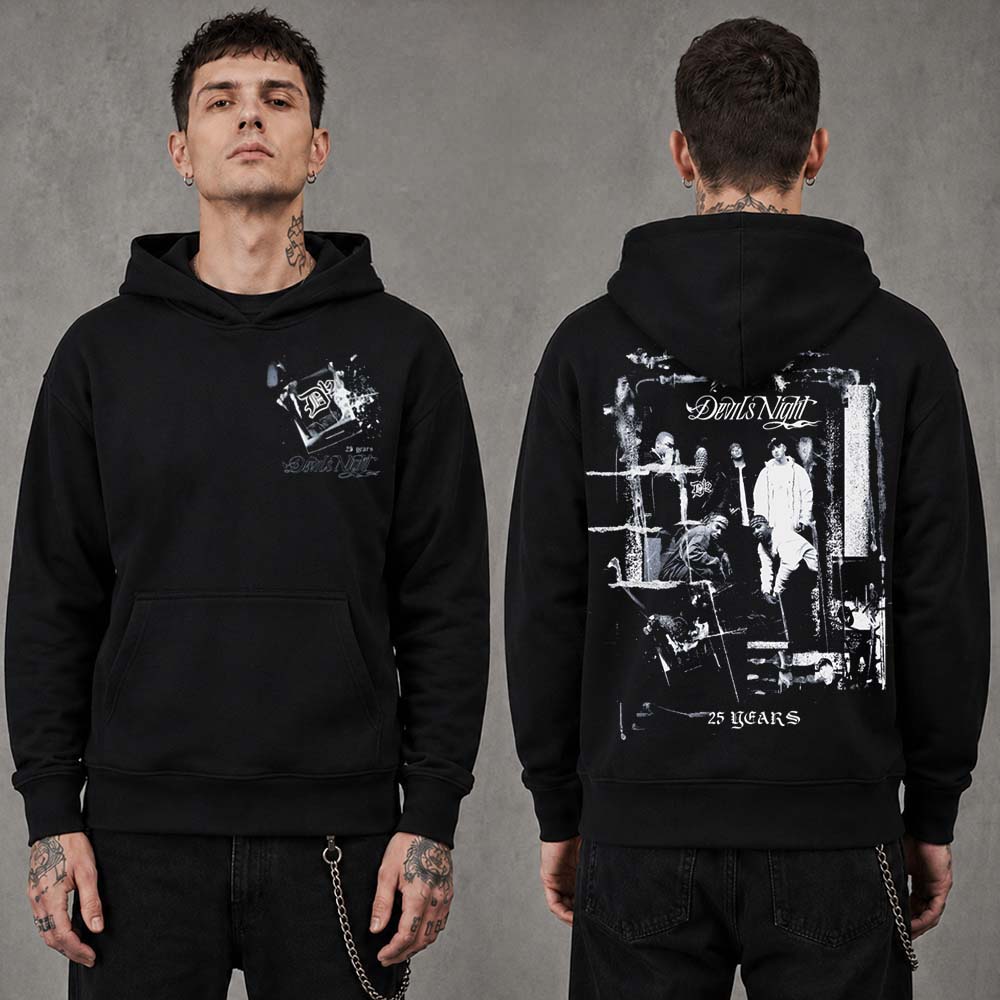 Eminem X D12 Devils Night 25 Years Anniversary Album Hoodie