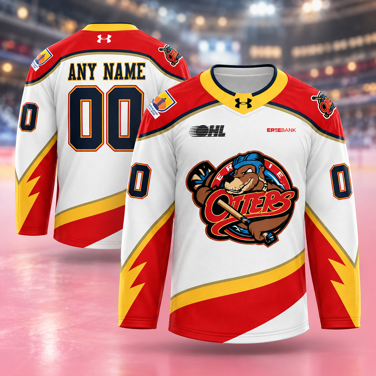 Erie Otters Warmup Specialty 2026 Custom Limited Edition Hockey Jersey
