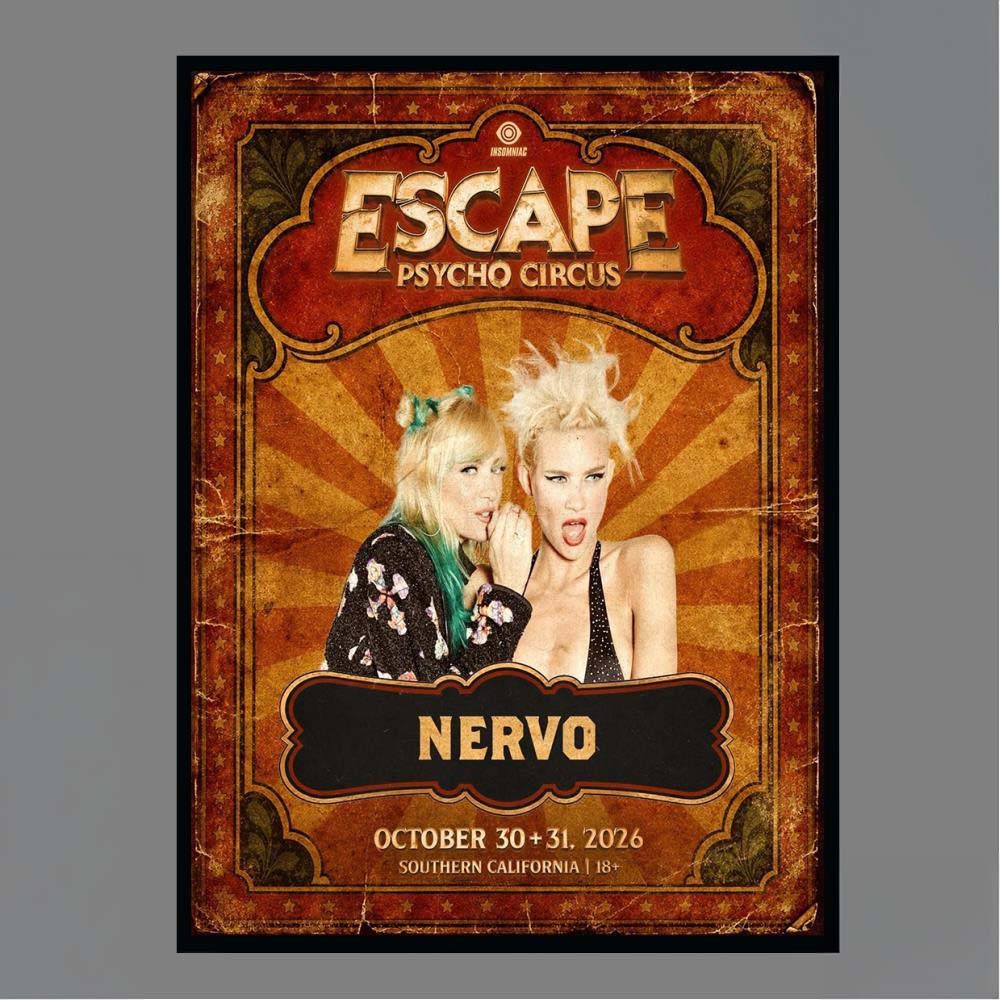 Escape Psycho Circus Nervo Southern California Oct 30 31 2026 Poster