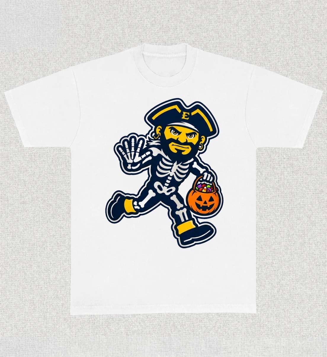 ETSU Buccaneers Halloween Running Bucky Shirt