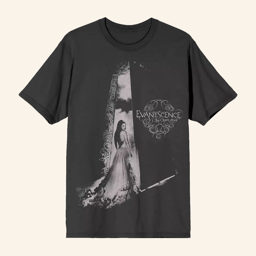 Evanescence Merch 2026 Evanescence The Open DoorTShirtBest Gift For Rock Band Fans
