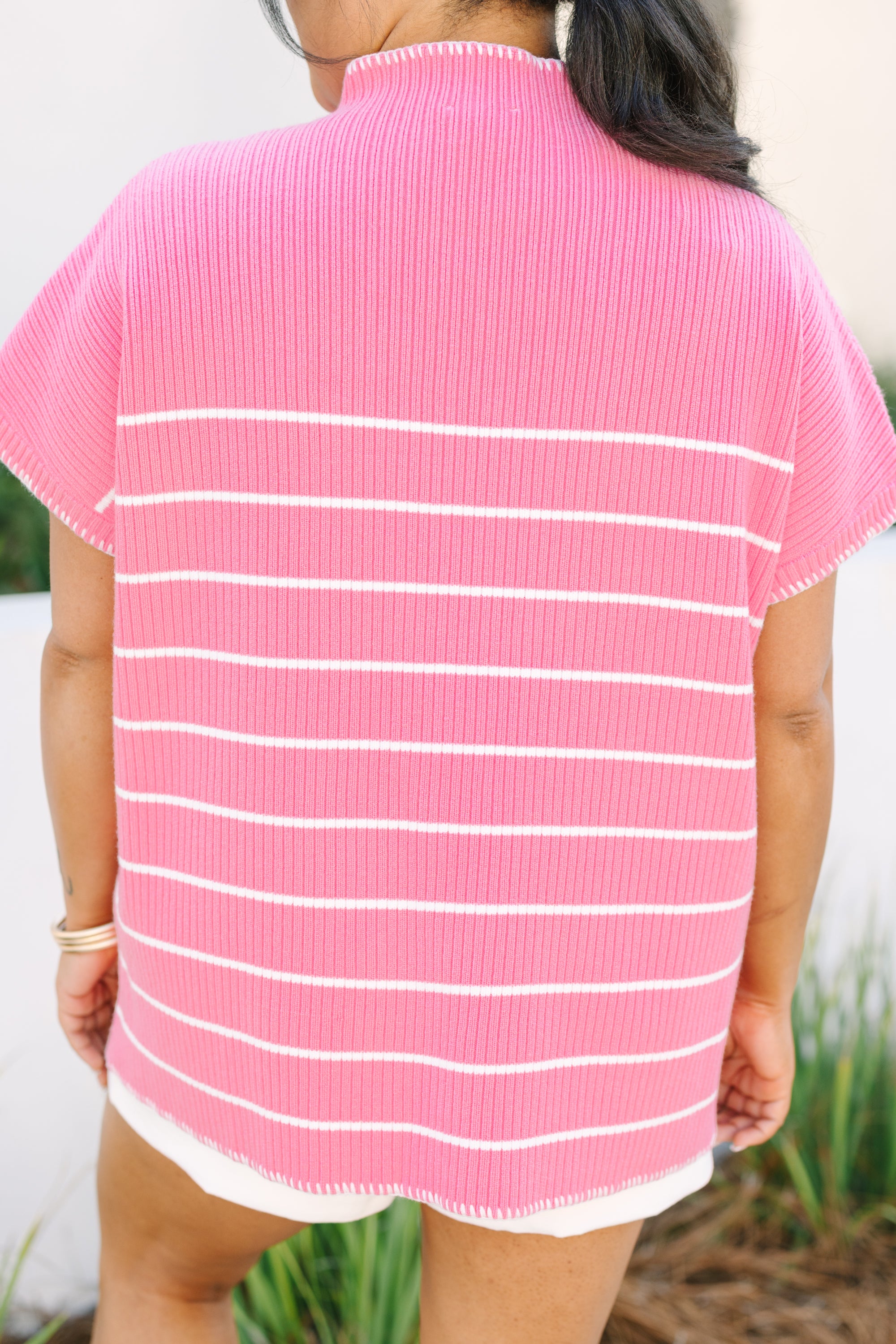 Eyes On You Sweater, Pink 6 Eyes On You Sweater, Pink - Image 6