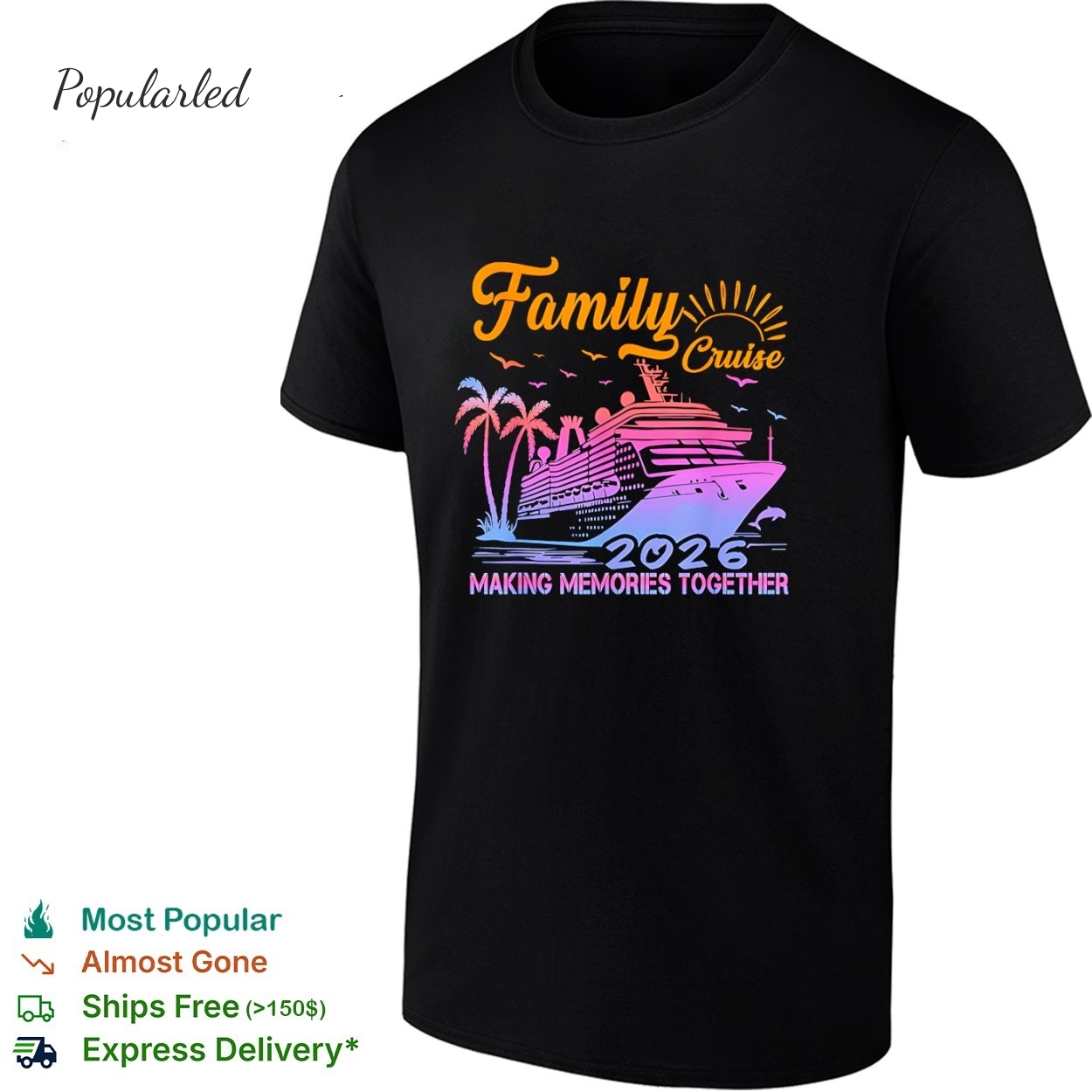 Family Cruise Making memories together Squad 2026 Vacation Matching Trip vintage shirt