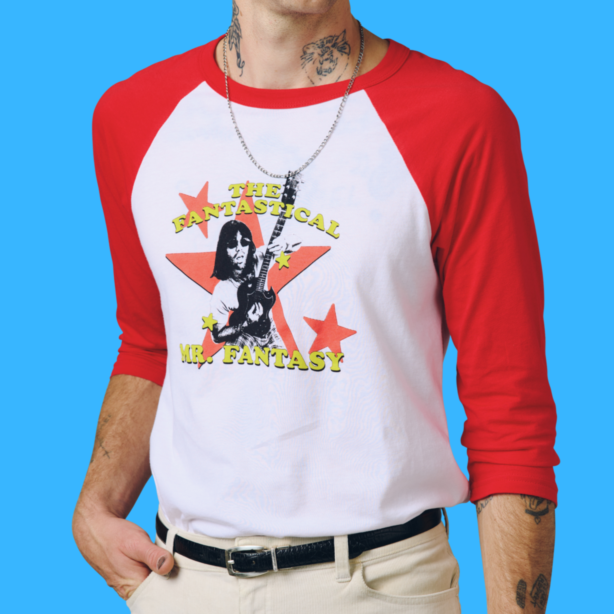 Mr Fantasy Fantastical 2026 Unisex Raglan Tee
