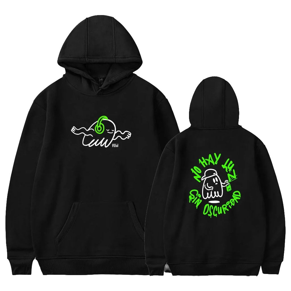 Feid Merch 2026 Feid No Hay Luz Sin Oscuridad Hoodie Gifts For Friends