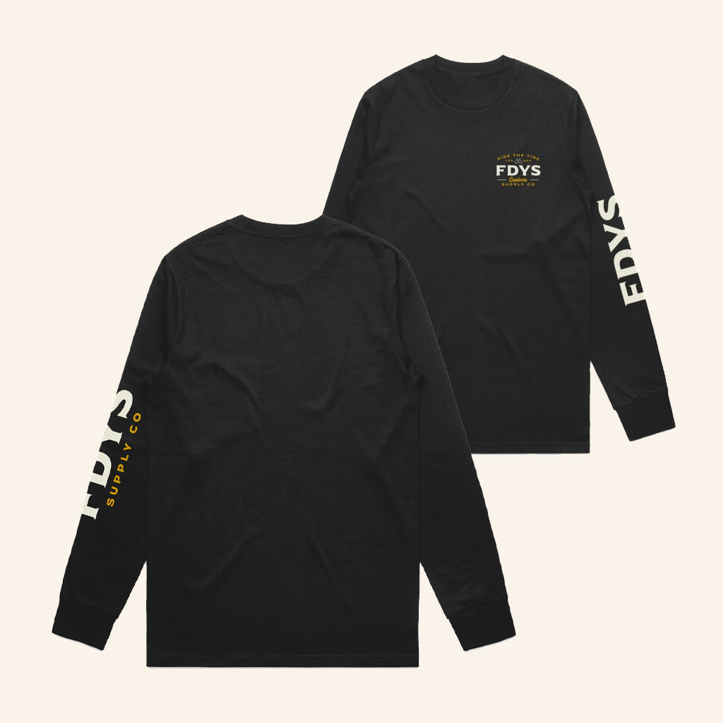 Field Day Merch FDYS Supply Black Long Sleeve T-Shirt Present For Friends
