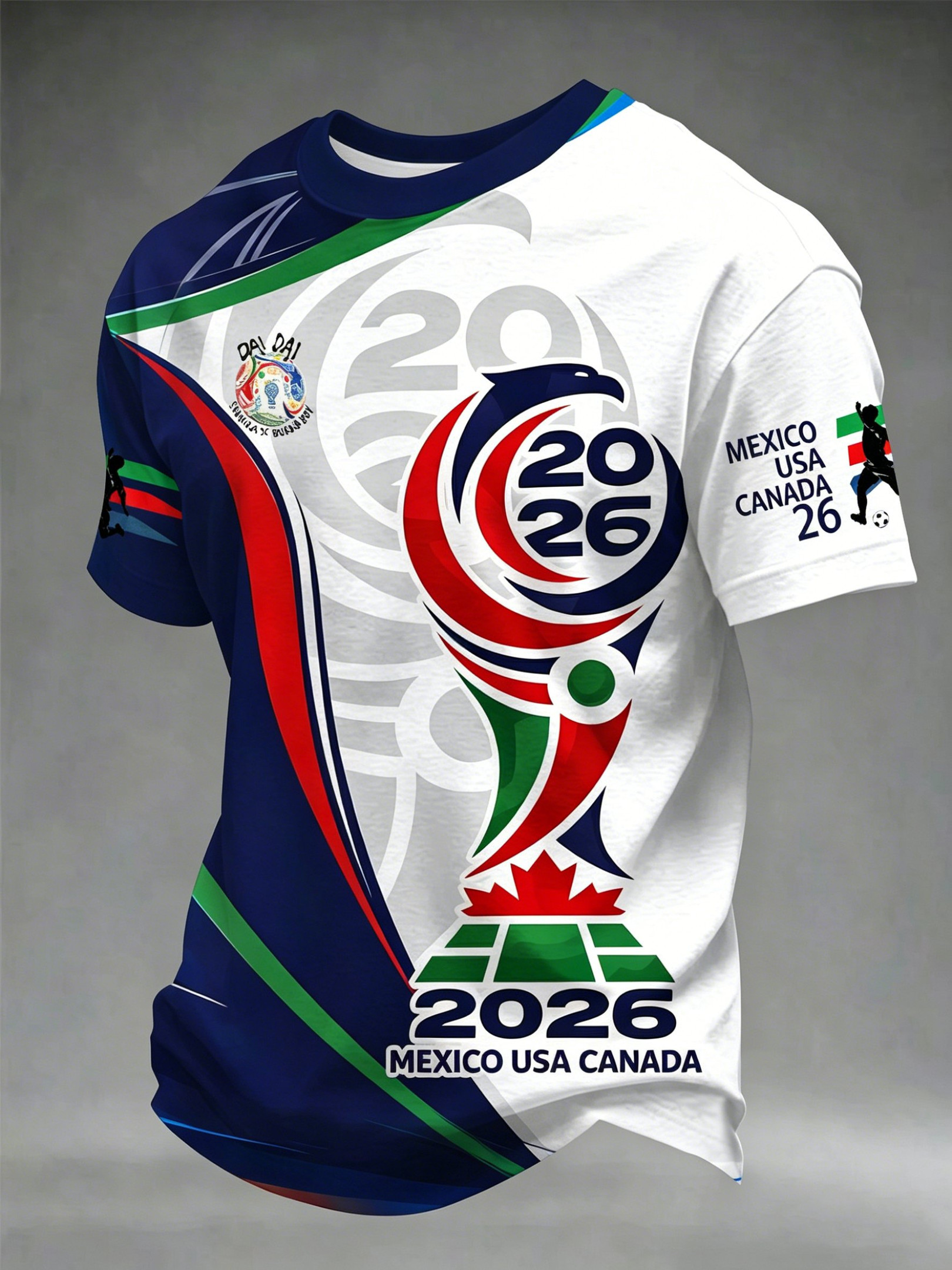 FIFA World Cup 2026 Host NationsTShirtMexico USA Canada Clothes Game Day Gifts