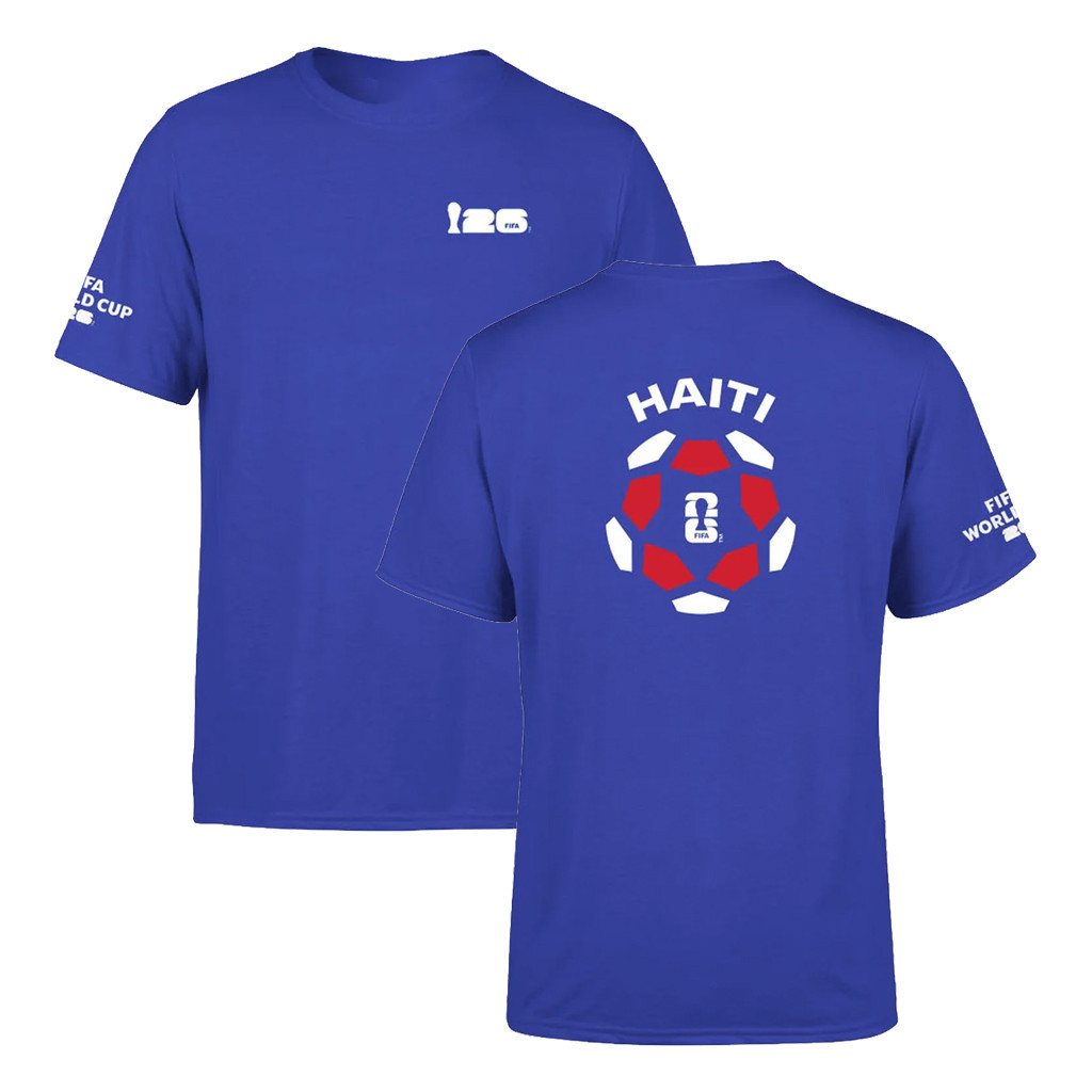 FIFA World Cup 2026 Merch Haiti PuffTShirtGame Day Clothing Gifts For Haiti Team Supporters
