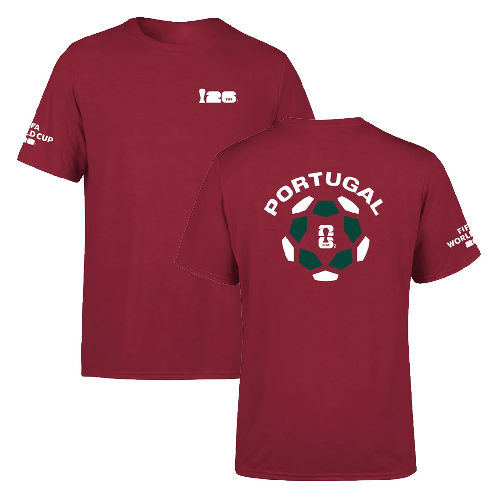 FIFA World Cup 2026 Merch Portugal Football TeamTShirtGame Day Shirt Portugal Fan Gifts