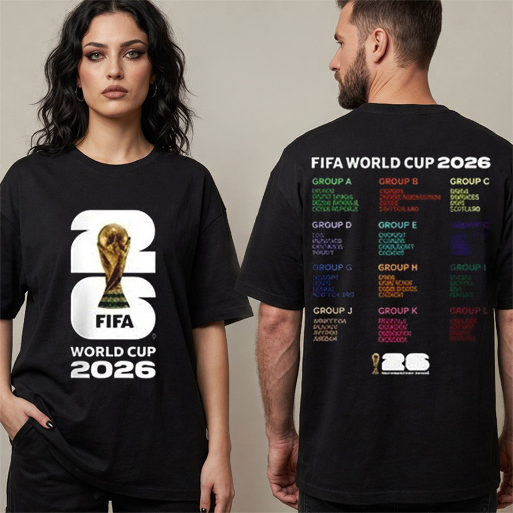 FIFA World Cup 2026 World Cup BracketTShirtGame Day Merch Gifts For Soccer Lovers