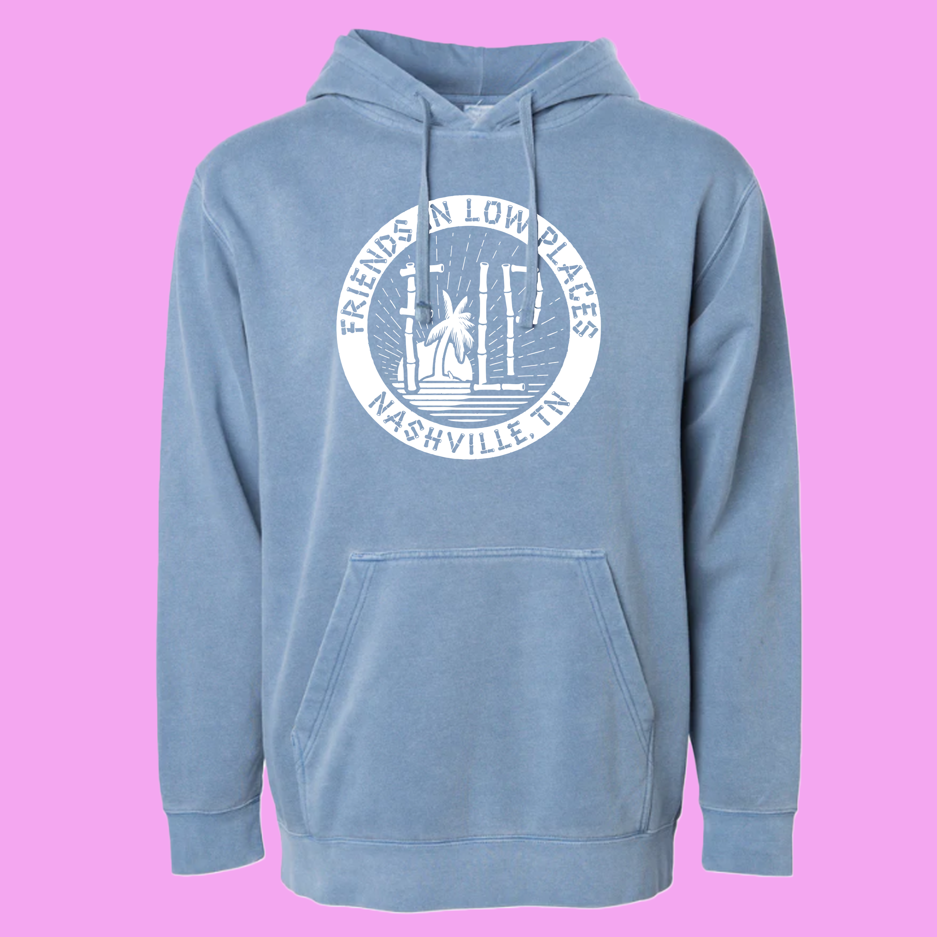 Garth Brooks Tour 2026 F.I.L.P. Light Blue Hoodie - Concert Merchandise Gift for Fans