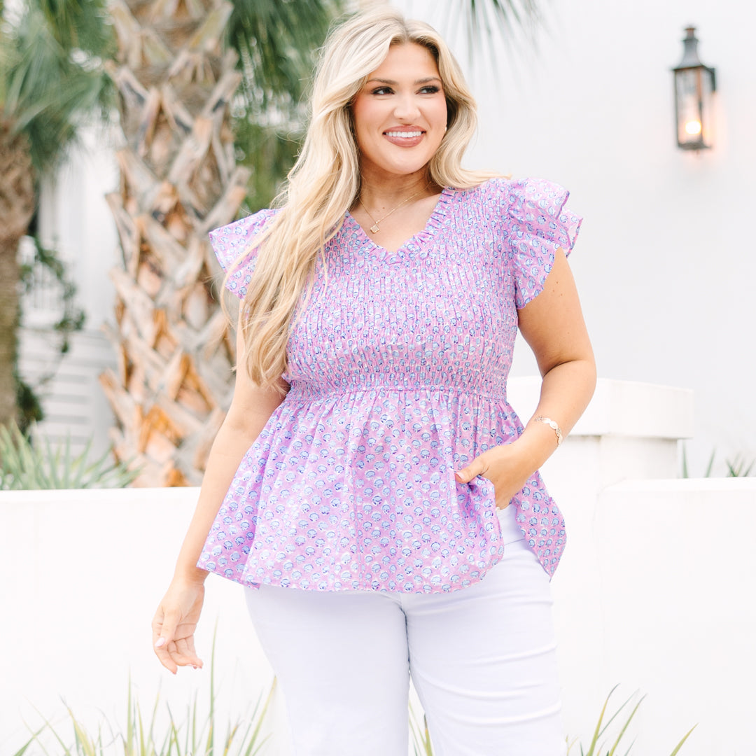 Finer Things Top, Pink 7 Finer Things Top, Pink - Image 7