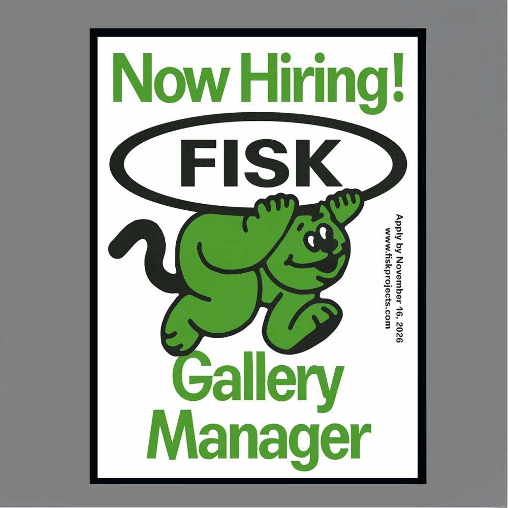 Fisk Now Hiring Gallery Manager Job Opening November 16 2026 Wall Art Print Poster