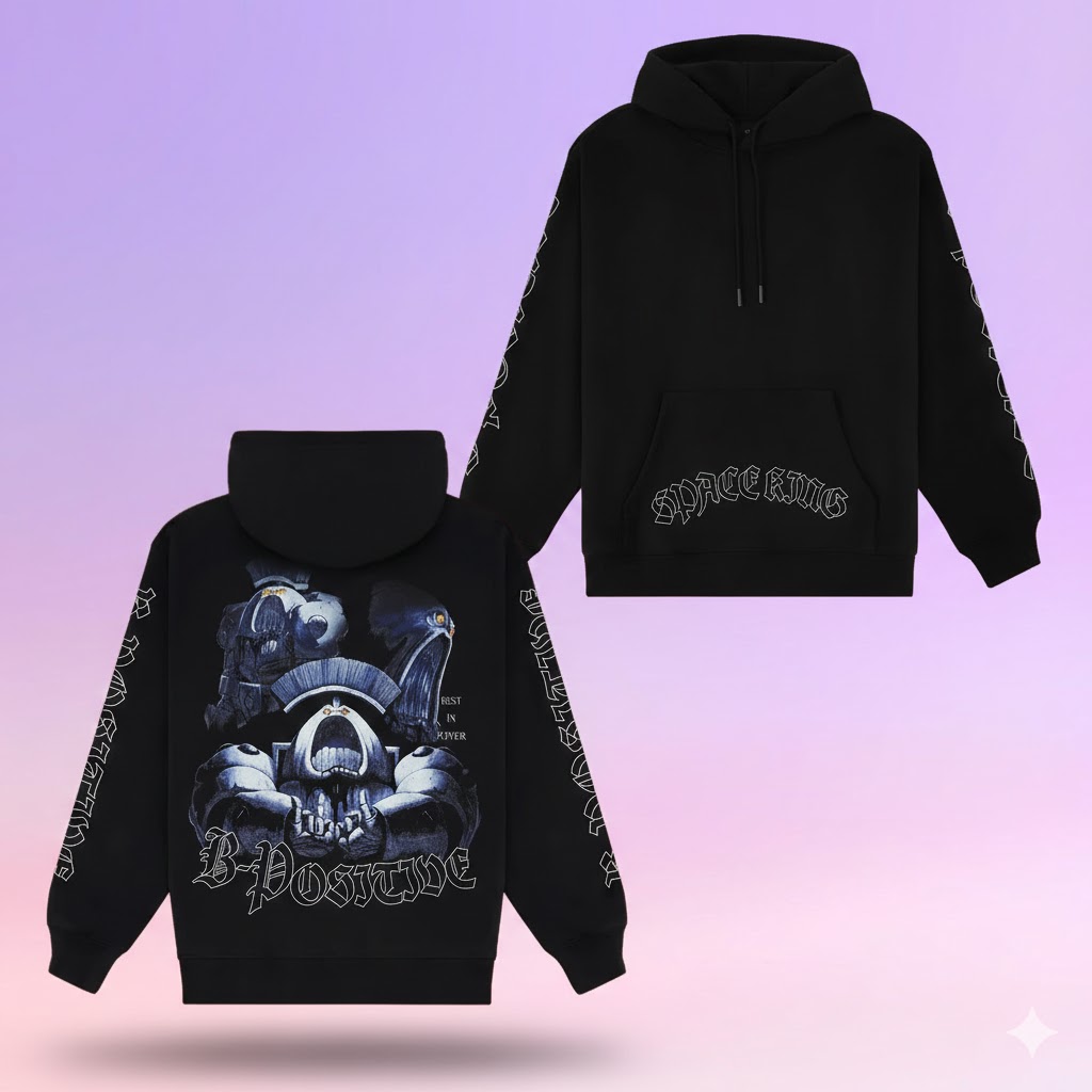 Flashgitz Merch BPositive Hoodie Space King Merch Christmas Gifts For Husband 1