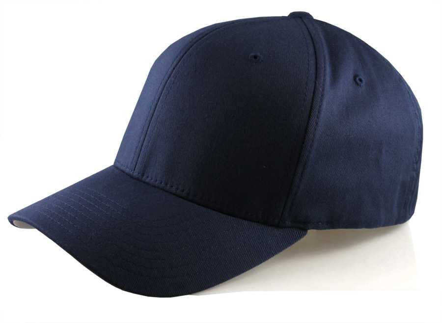 Flexfit Fitted Big Cap For Big Heads Navy Gift For Dad