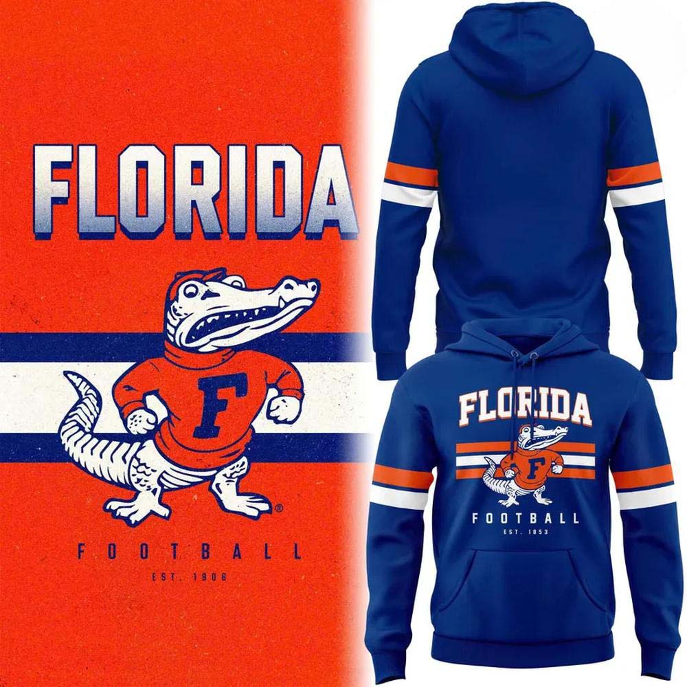 Florida Gators Football Classic Albert Blue 2026 Hoodie