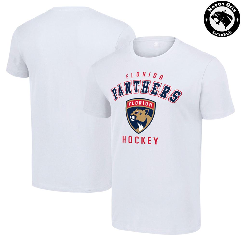 Florida Panthers NHL Hockey Shield Logo Graphic T-Shirt