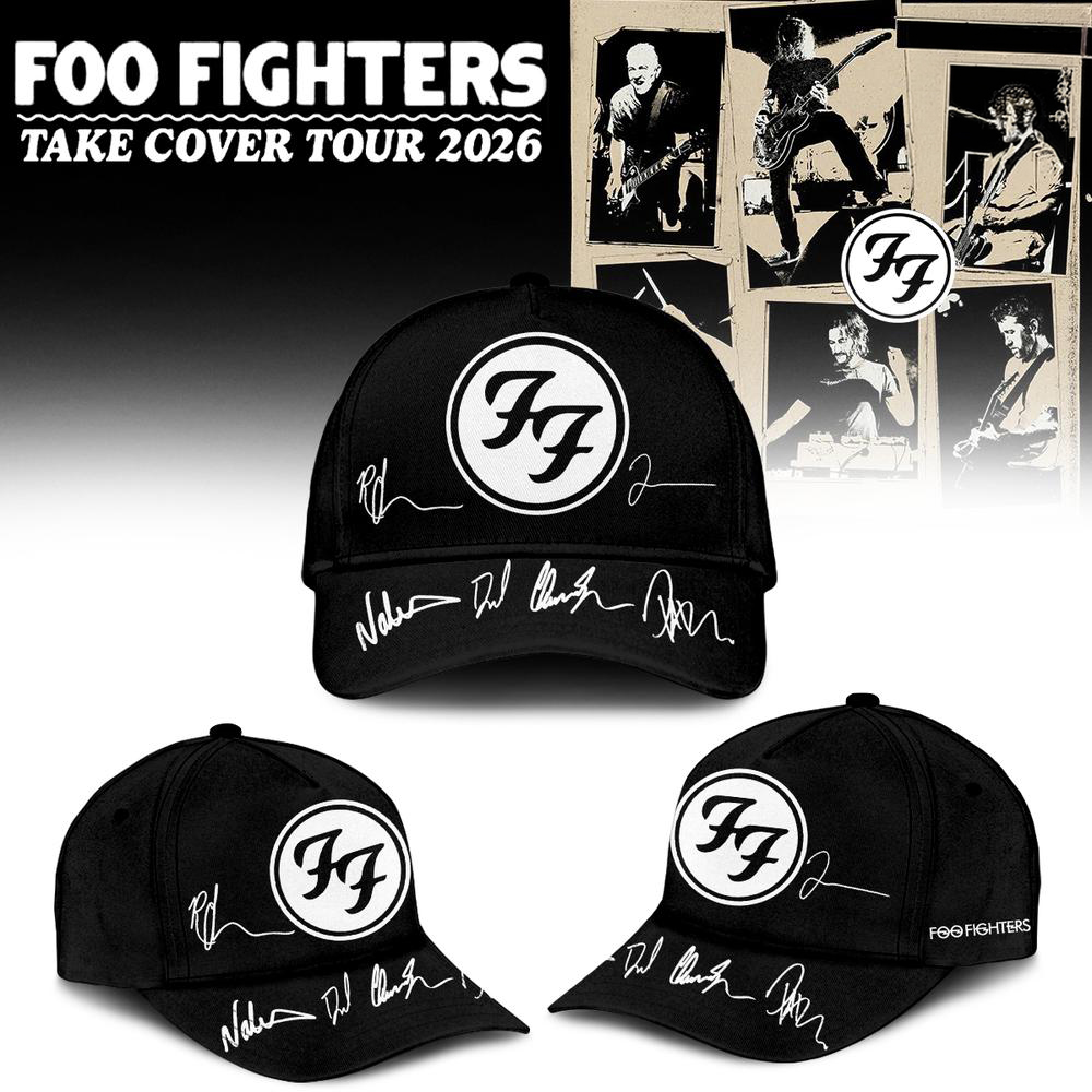Foo Fighters Take Cover Tour 2026 Limited Edition Hat