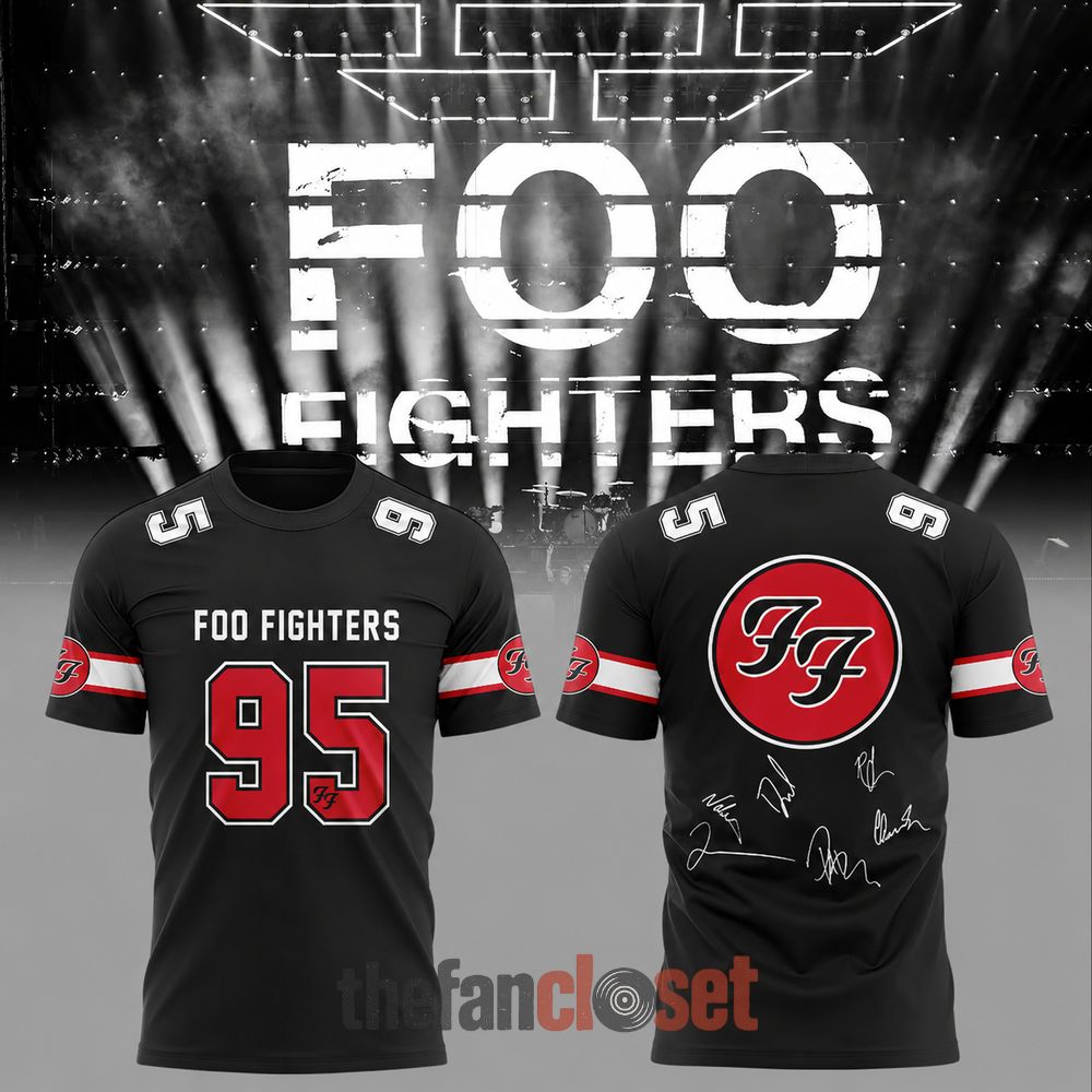 Foo Fighters Take Cover Tour 2026 Limited Edition Shirt