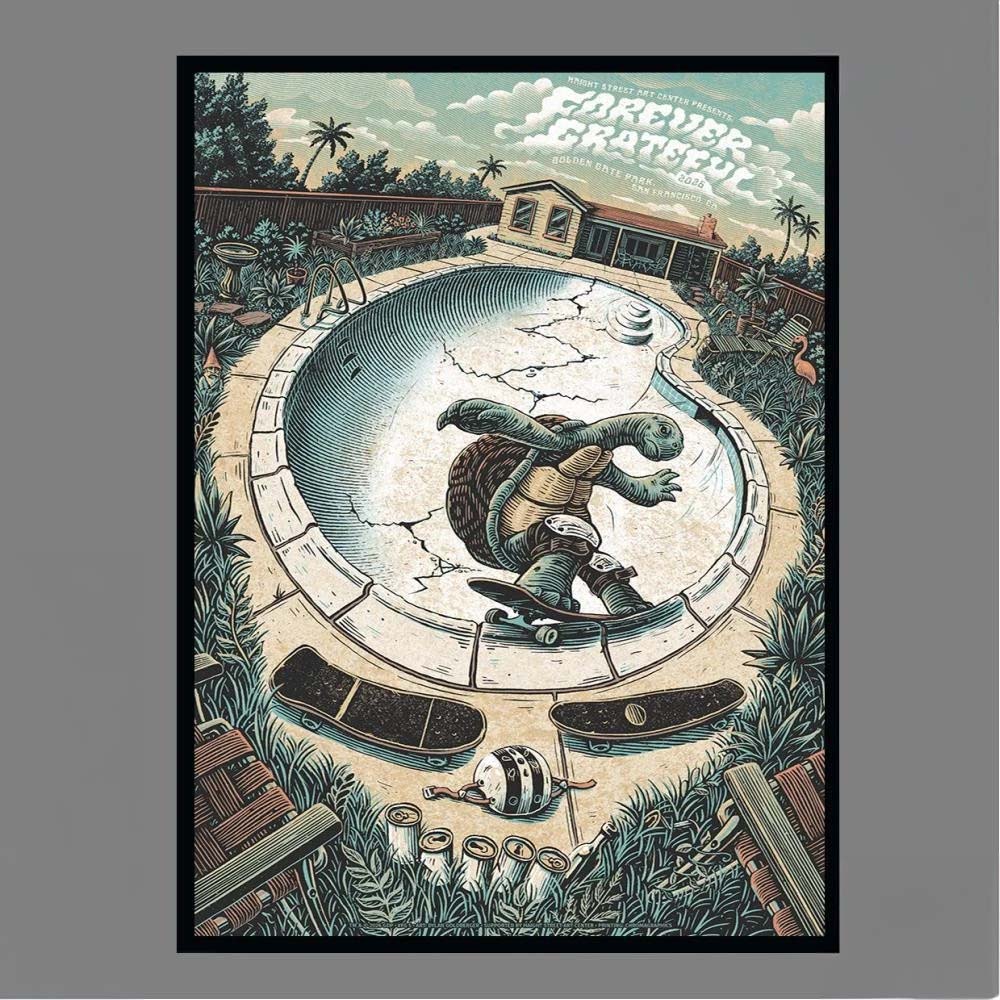 Forever Grateful Poster Series 5 Dylan Goldberger Golden Gate Park San Francisco CA 2026 Haight Street Art Center Poster
