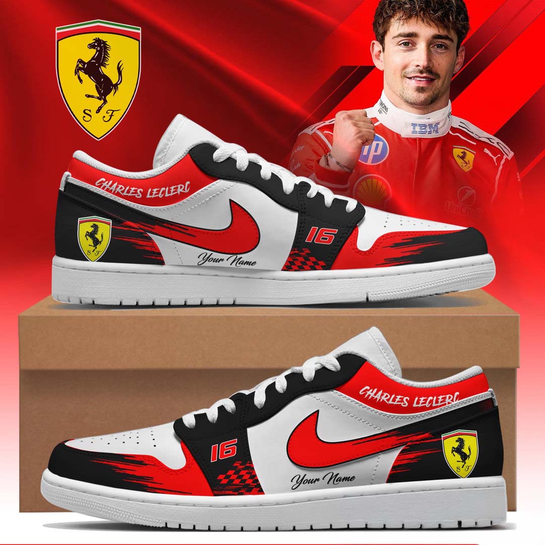 Charles Leclerc Formula 1 2026 Limited Edition AJ1 Low Sneaker