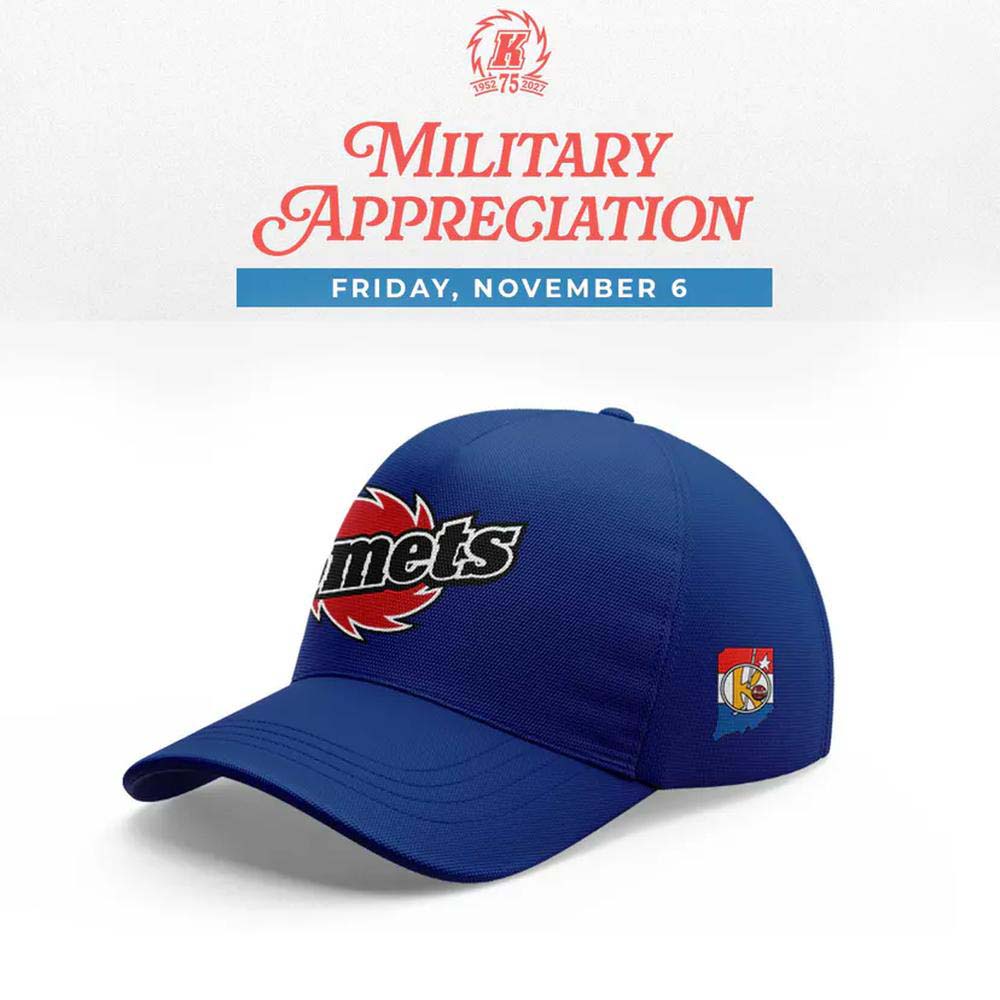 Fort Wayne Komets Military Appreciation 2026 custom hockey jersey alternate view