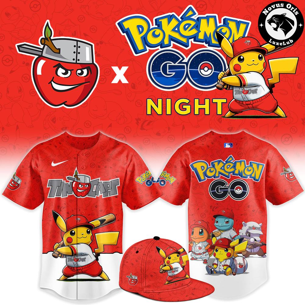 Fort Wayne TinCaps x Pokemon GO Night 2026 Limited Edition Baseball Jersey 1 - Unicasport Fort Wayne TinCaps x Pokemon GO Night 2026 Limited Edition Baseball Jersey