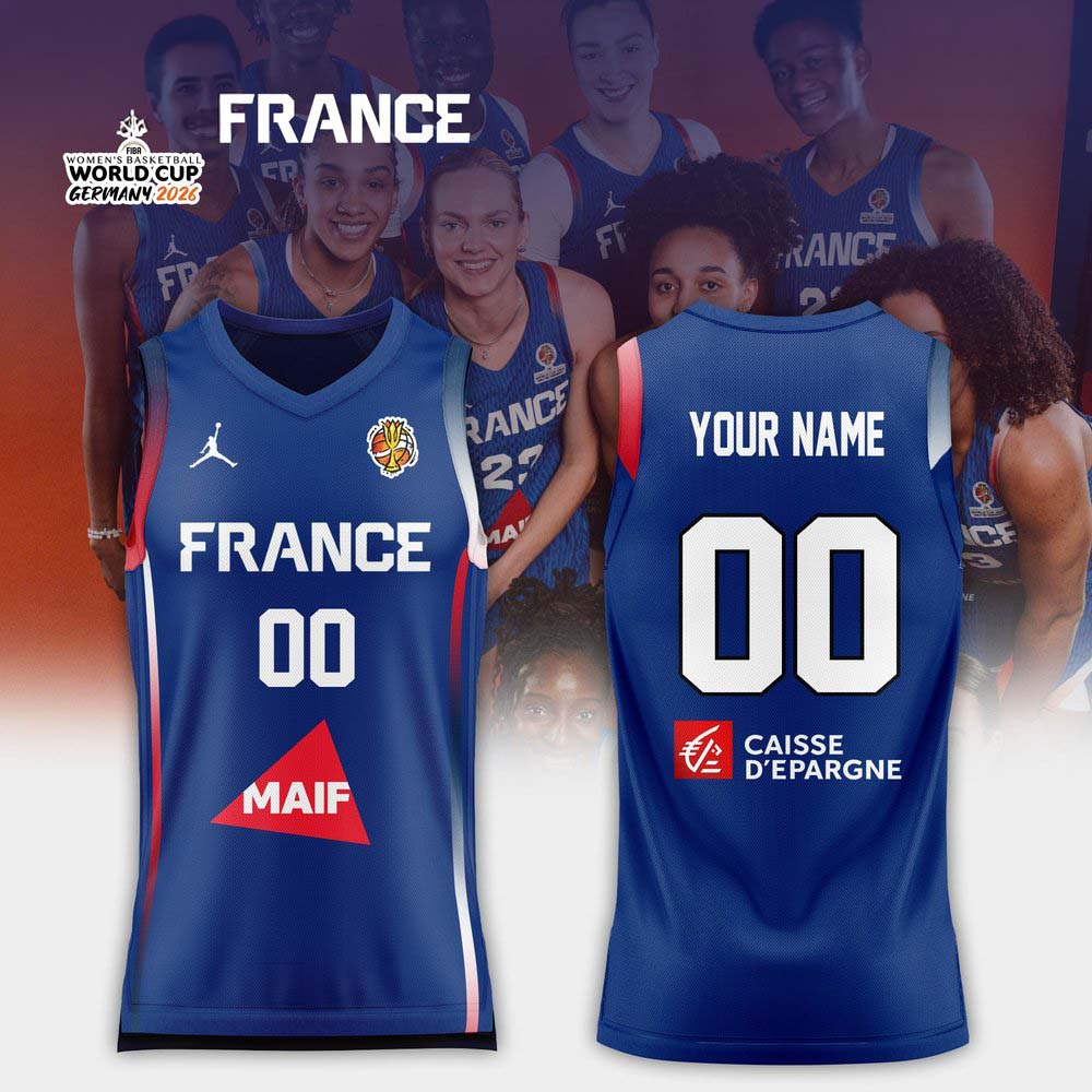 France Basketball 2026 FIBA Womens World Cup Limited Jersey 2 - Unicasport France Basketball 2026 FIBA Womens World Cup Limited Jersey