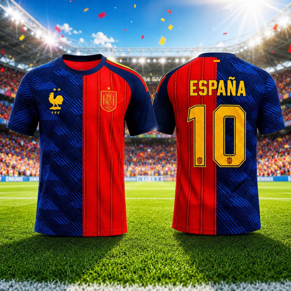 France x Spain World Cup 2026 Limited Edition Jersey
