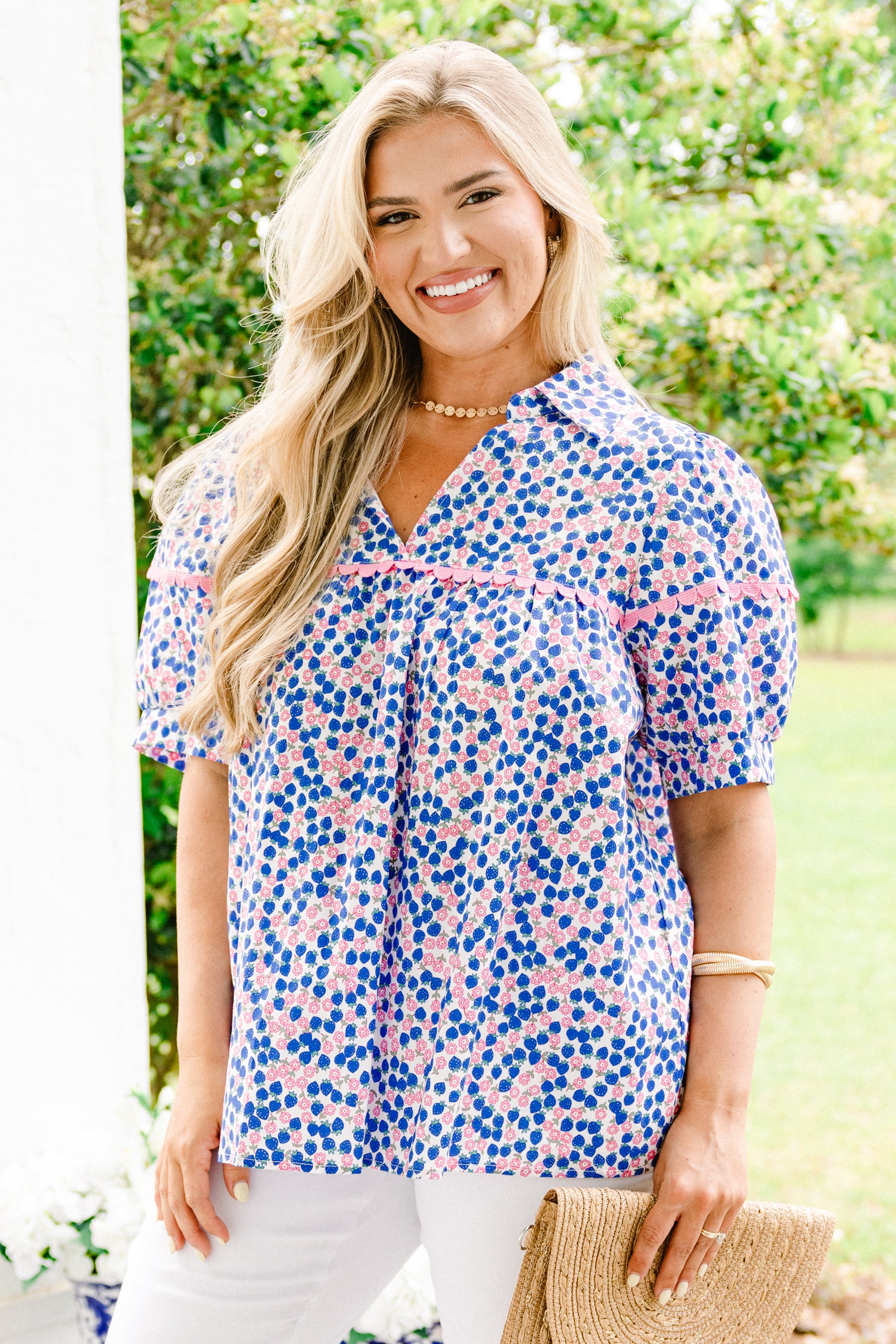 Fresh Pick Top, Blue