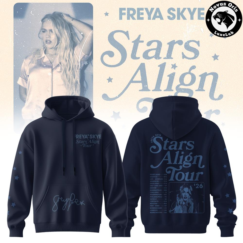 Freya Skye Stars Align Tour 2026 Pullover Hoodie 1 - Unicasport Freya Skye Stars Align Tour 2026 Pullover Hoodie
