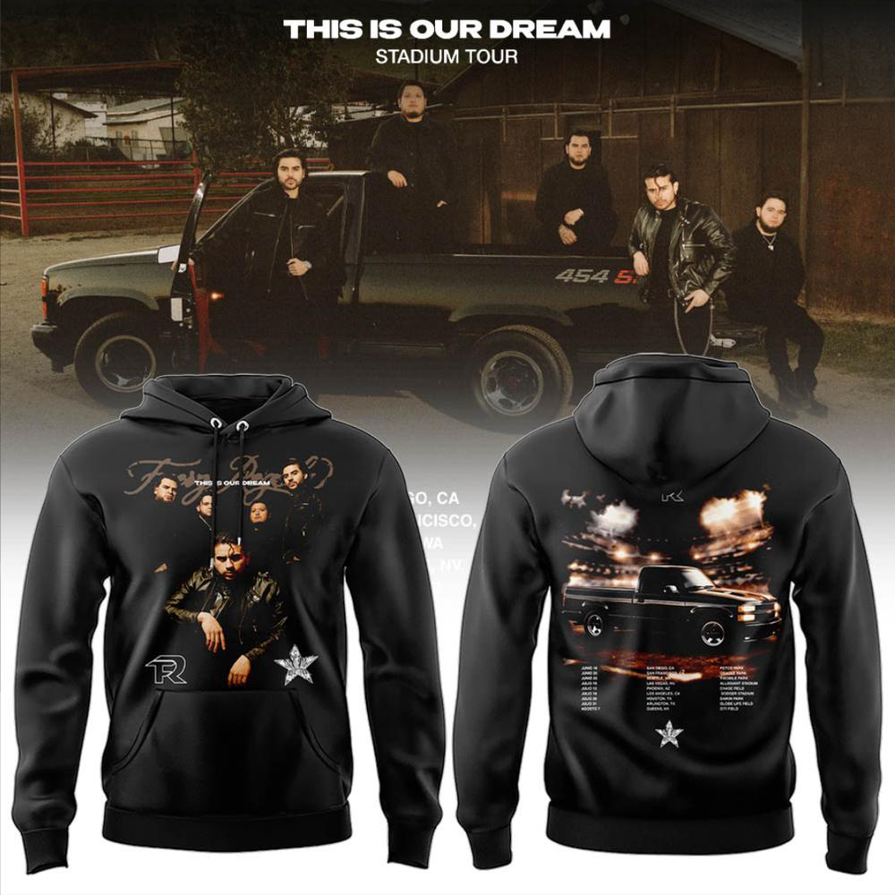 Fuerza Regida This Is Our Dream Stadium Tour 2026 Hoodie