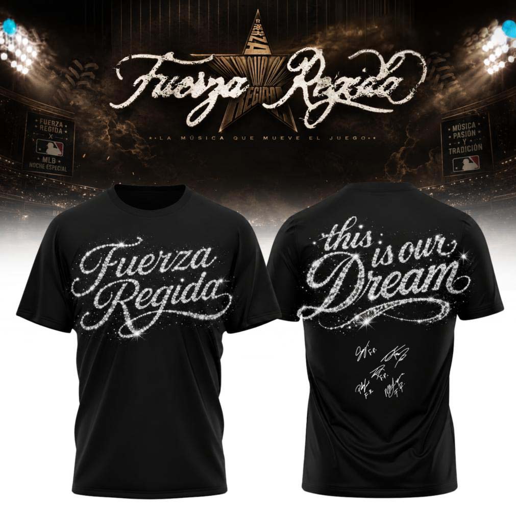 Fuerza Regida Stadium Tour 2026 Signature Shirt