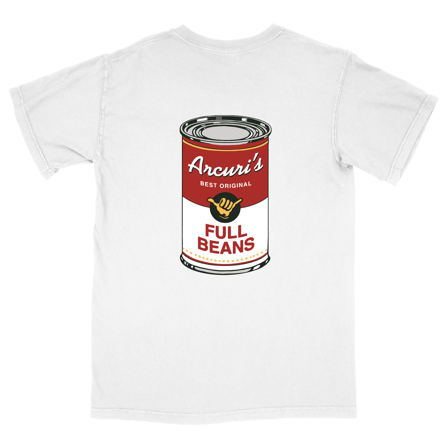 Jeff Arcuri Tour 2026 Full Beans Tee - Image 3