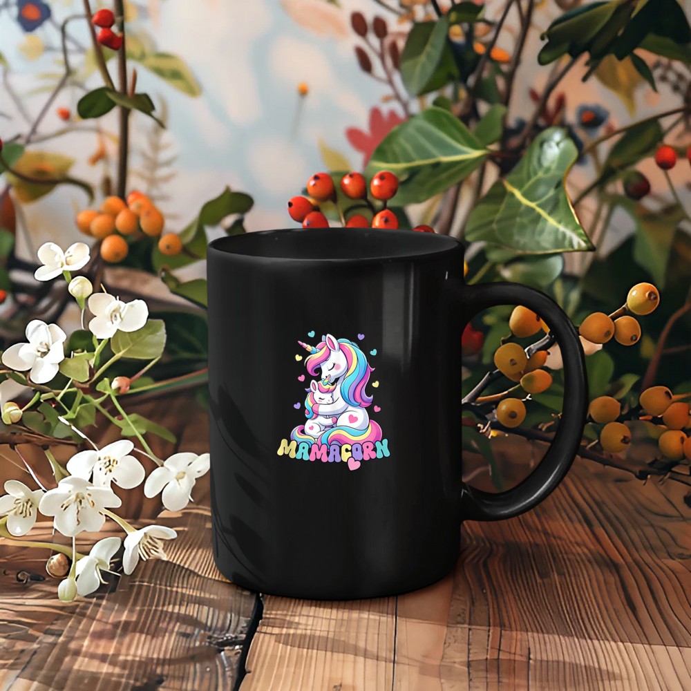 Funny Mamacorn Costume Mothers Day Unicorn Mom Women Mother Mug