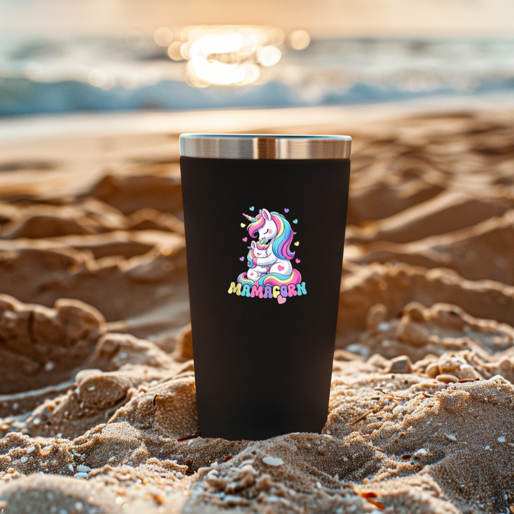 Funny Mamacorn Costume Mothers Day Unicorn Mom Women Mother Tumbler