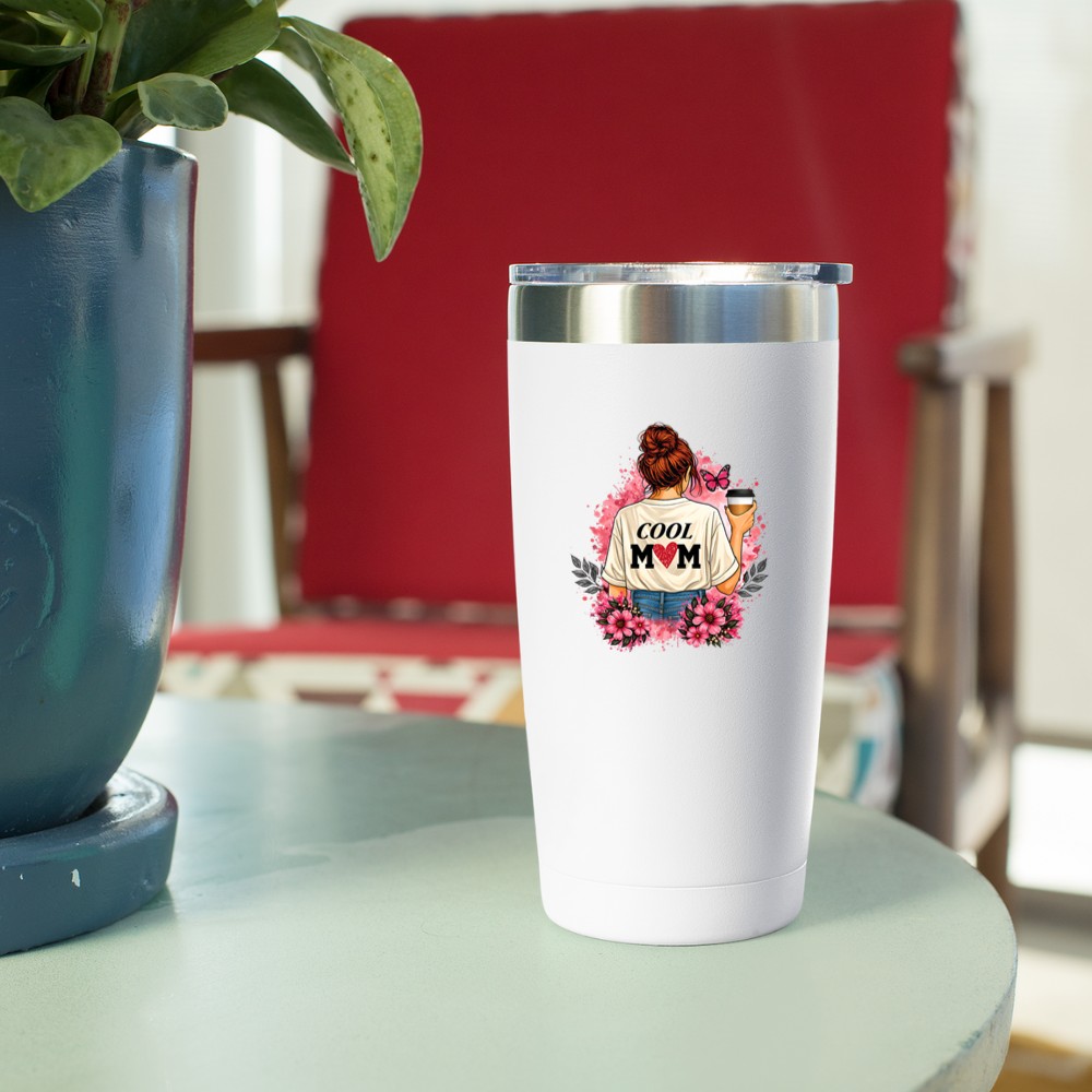 Funny Mom Tees from Daughter Son Mama Women Mother's Day Premium Tri Blend_1 Tumbler - Image 4