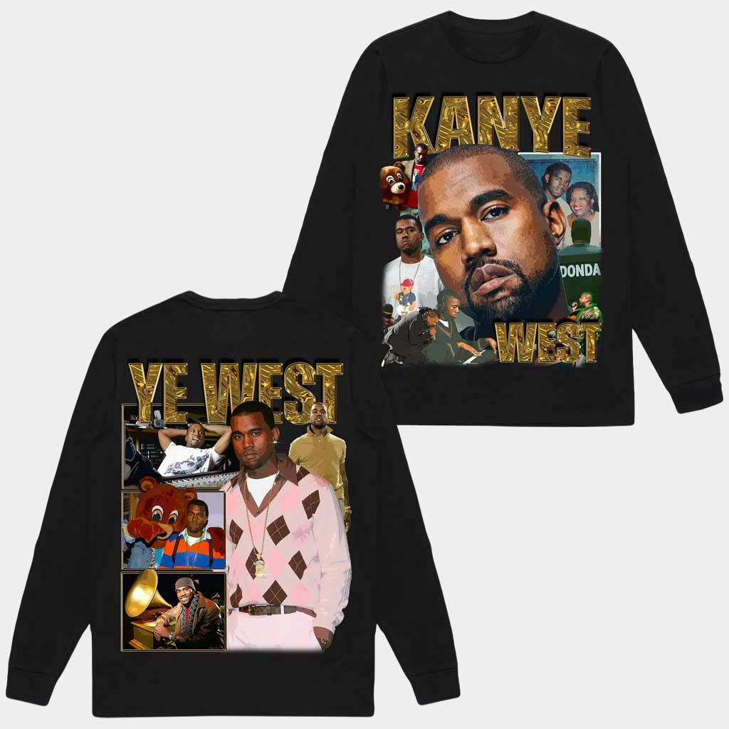 Fusion Pieces Merch Kanye West Long Sleeve TShirt Birthday Presents For Boyfriend Merch 2026