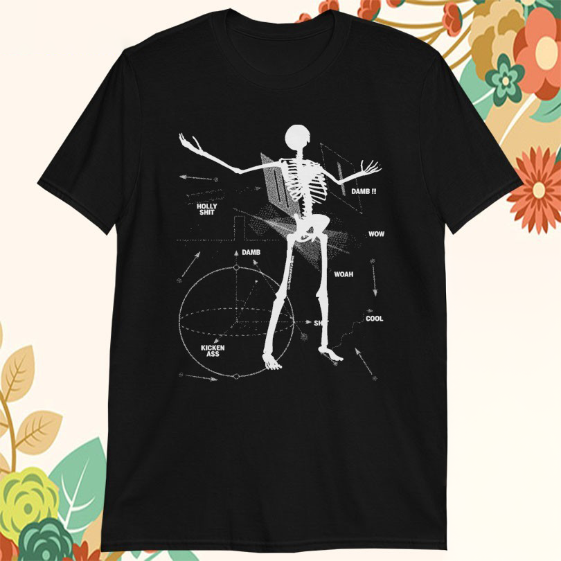 Genious Thoughts Of The Mind Skeleton Tshirts