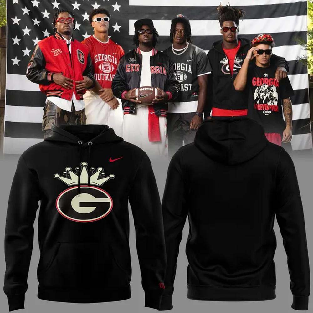Georgia Bulldogs x Outkast Nike Black Pullover Hoodie