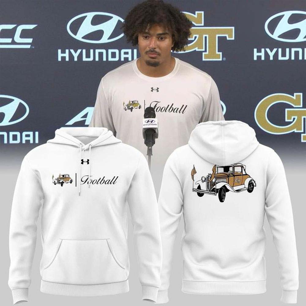 Georgia Tech Ramblin Wreck Football Hoodie